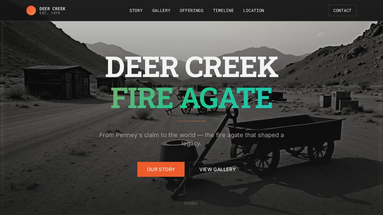 Deer Creek Fire Agate