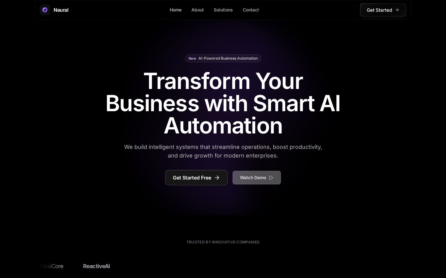 AI Business Template